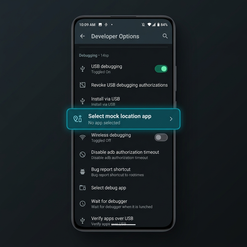 Select Mock Location App